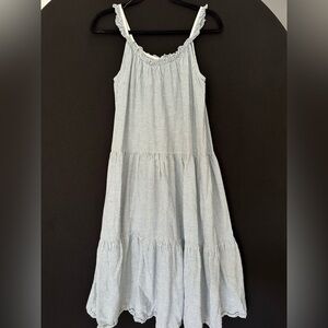 The Great. Striped Sleeveless Dress. (Size 2=M)